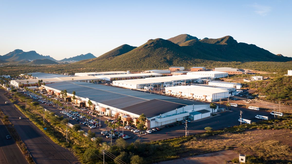 Tetakawi’s Guaymas Manufacturing Campus at the foot of the Sonoran mountains
