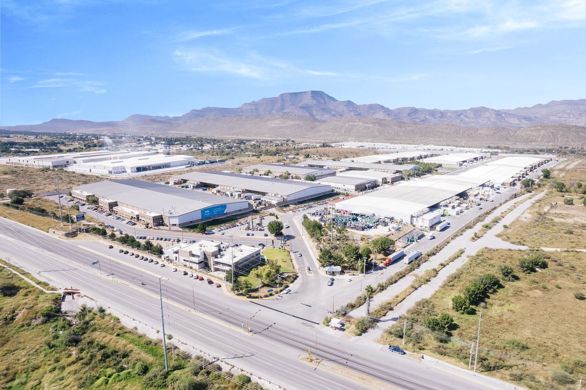 Aerial view of Tetakawi’s Saltillo Manufacturing Campus in Coahuila